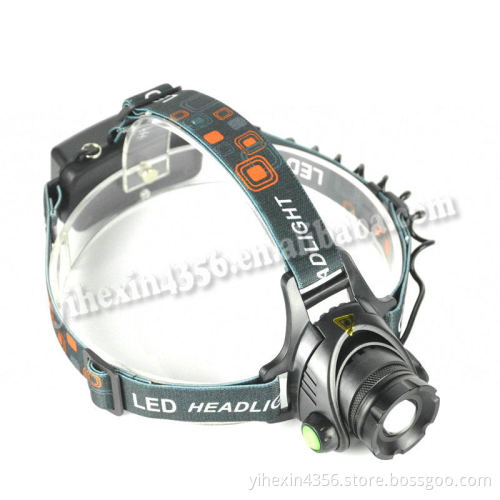 Boruit EHL0627 CREE XM-L T6 Aluminum Alloy Outdoor Sports Zoomable LED Headlight